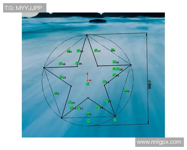 如何用简单步骤绘制一颗充满动感的足球星星图案教程